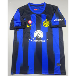 เสื้อบอล แฟนบอล อินเตอร์ มิลาน เหย้า 2023-24 Inter Milan Home 2023