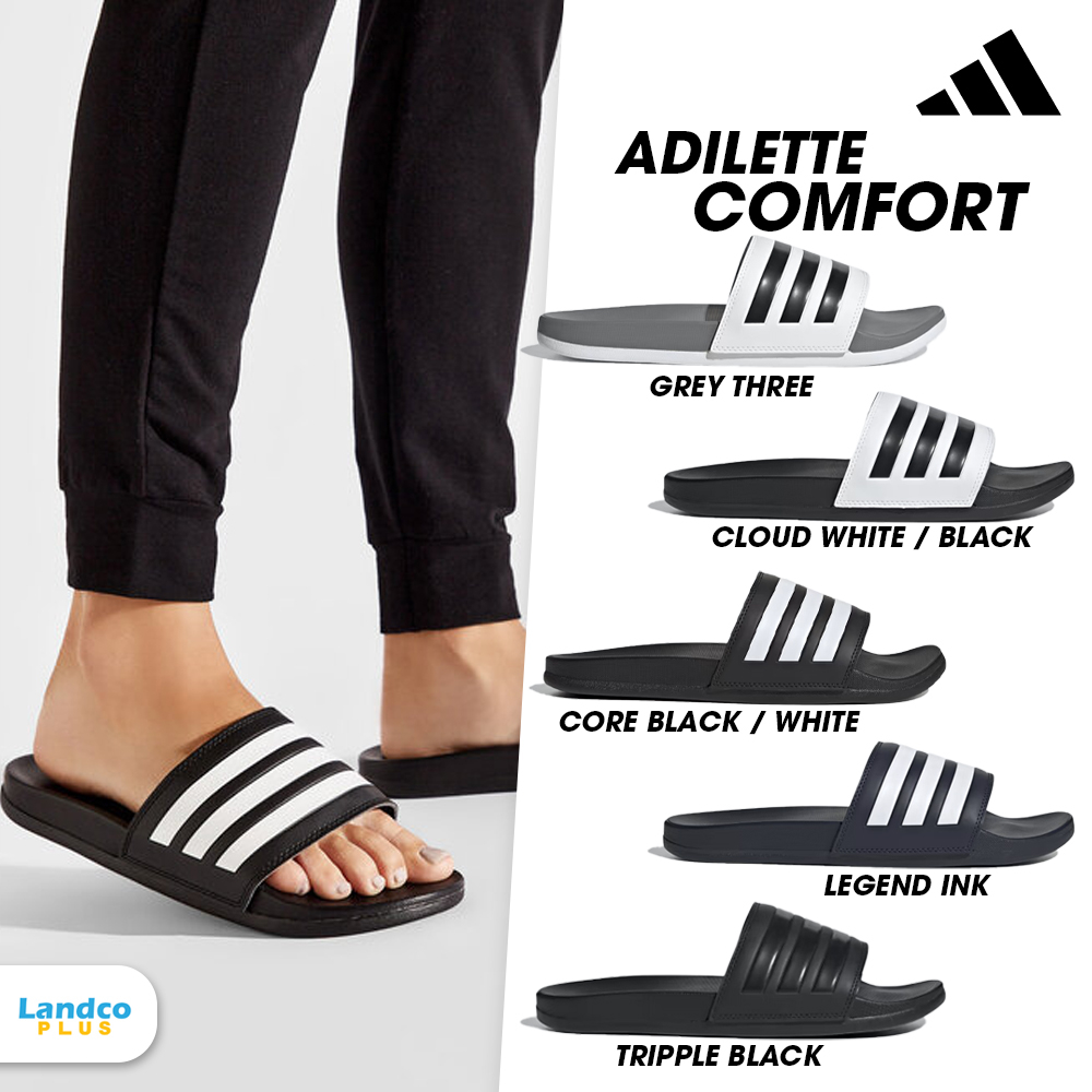 Adidas Collection อาดิดาส รองเท้าแตะ แบบสวม พื้นนุ่ม  SPF Adilette CF GZ5891 / GZ5892 / GZ5896 / GZ5