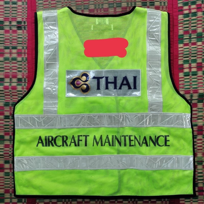 เสื้อเซอร์วิส การบินไทย Aircraft Maintenance