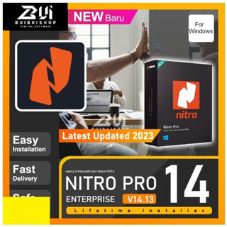 Nitro Pro 2023 v14 Enterprise l Latest 2023 l Windows