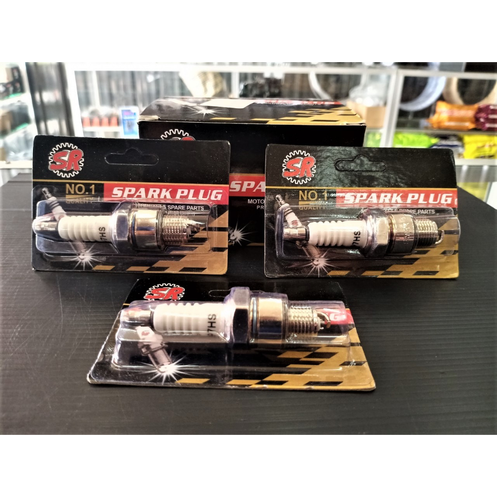 หัวเทียนSR BP7HS RC80,Y100,y80,M-111
