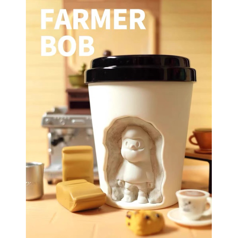 bob โมเดล Model แก้วกาแฟ ของตกแต่ง ตั้งโชว์ farmer bob