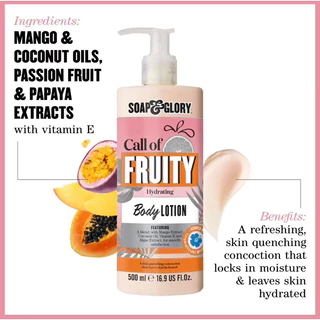 Soap & Glory โซพ แอนด์ กลอรี่ บัทเทอร์ บอดี้ โลชั่น 500 ml.