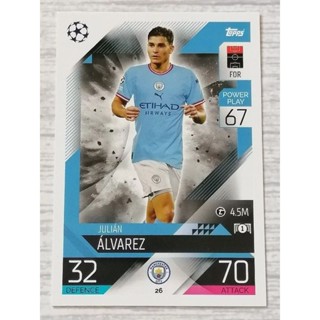 รวมการ์ดฟุตบอล ทีมแมนเชสเตอร์ ซิตี้ MATCH ATTAX MANCHESTER CITY