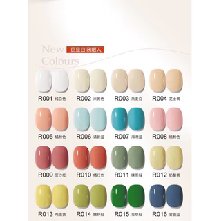สีเจล ZHIYAYA สีทาเล็บคุณภาพดี สีสวยขัด ทาง่าย กลิ่นไม่ฉุน รหัส R-01-48 ขนาด 8ml.🌈พร้อมส่งในไทย 🌈
