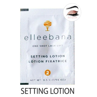 น้ำยาลิฟติ้ง Elleebana / Elleebana Lash Lift - Setting Lotion ซองสีขาว