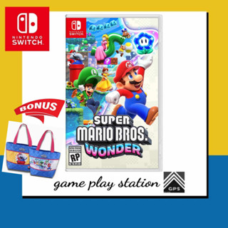 [Pre-order]nintendo switch super mario bros wonder ( english ) us+asia / us+asia+bonus กำหนดออกวันที่ 20/10