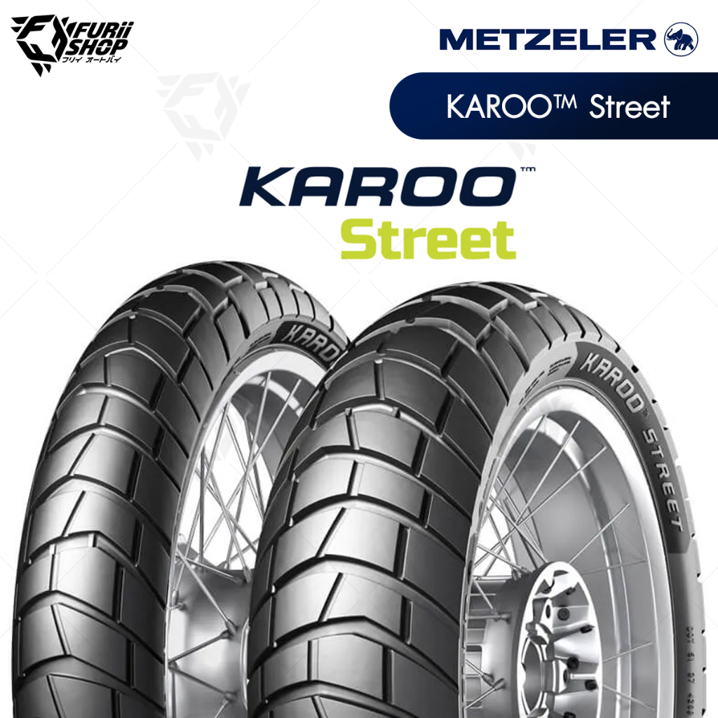 ยาง/ยางรถมอเตอร์ไซค์/ยางบิ๊กไบค์ Metzeler Under 400cc KAROO™ Street (Scooter)