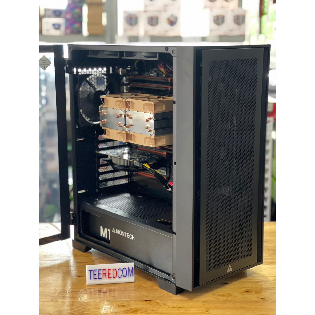 คอมประกอบ64เทรด ตัดต่อ ปล่อยบอท เล่นเกมส์ 2 CPU intel xeon E5 2683V4 X2 32c/64t/Ram ecc32-128gb/Vga 
