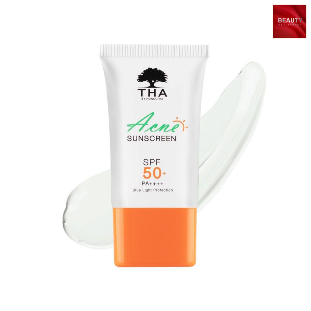 THA Acne Sunscreen SPF50 PA+++ กันแดดน้องฉัตร (15 กรัม x 1 หลอด)
