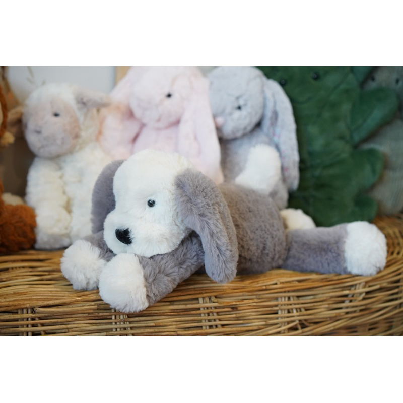 ตุ๊กตา Jellycat Smudge Puppy ใหม่กริบ