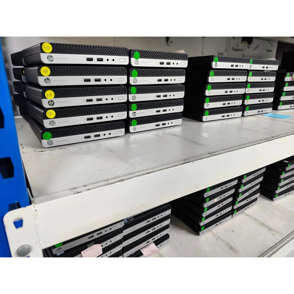 HP ProDesk 400 G5 USFF 🏷️ ราคาโปรพิเศษ 9,900 บาทเท่านั้น 📝 สเปค   ✔️ CPU : i5-9500t 2.2GHz   ✔️ RAM 