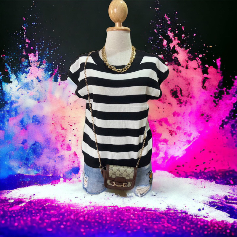 เสื้อยืดไหมพรมสุดฮิต(B008)