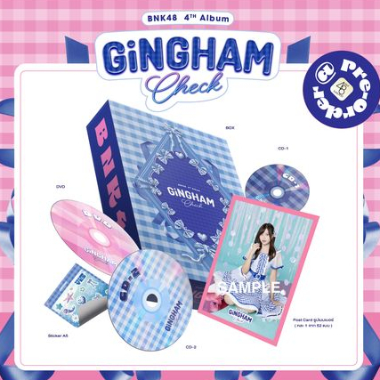 BNK48 4th Album Gingham Check