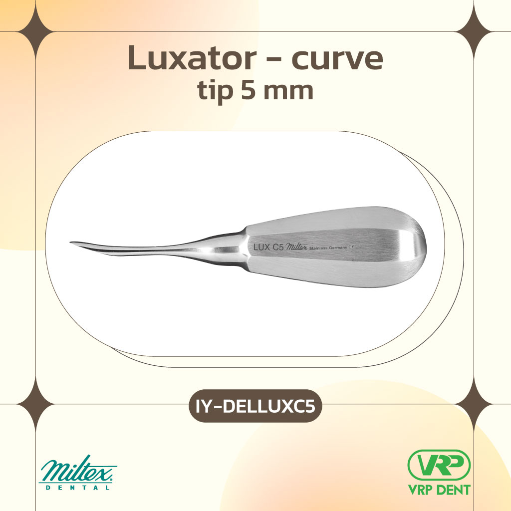 Luxator - curve tip 5 mm IY-DELLUXC5