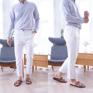 [ไซส์ 28-30] กางเกงขาเต่อ ผู้ชาย กางเกง 5 ส่วน KOREAN PANTS กางเกงสแล็ค ชาย