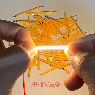 หลอด COB LED filament 3v 50-100mA สำหรับ DIY