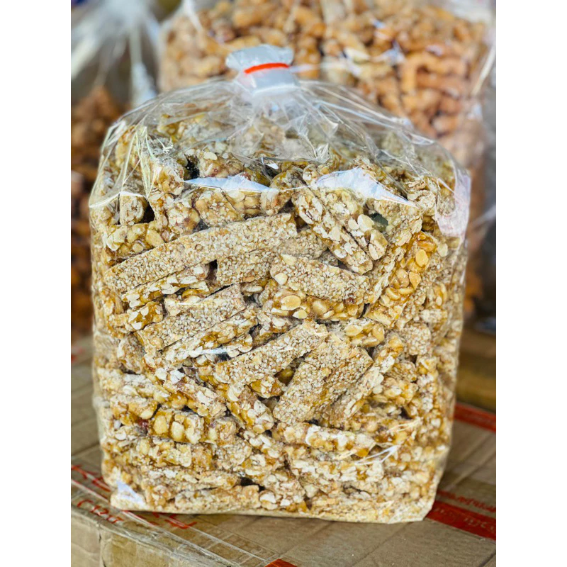 ถั่วตัดแผ่นหนา น้ำหนัก200กรัม ราคา 38บาท