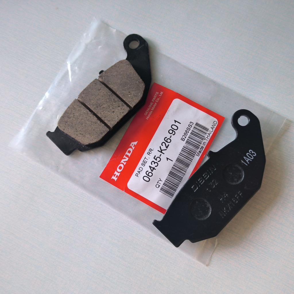 ผ้าเบรคหลัง ดิสเบรคหลัง  Honda MSX CRF CBR150 ผ้าเบรค ดิสเบรค 100% [ 06435-K26-901 ]