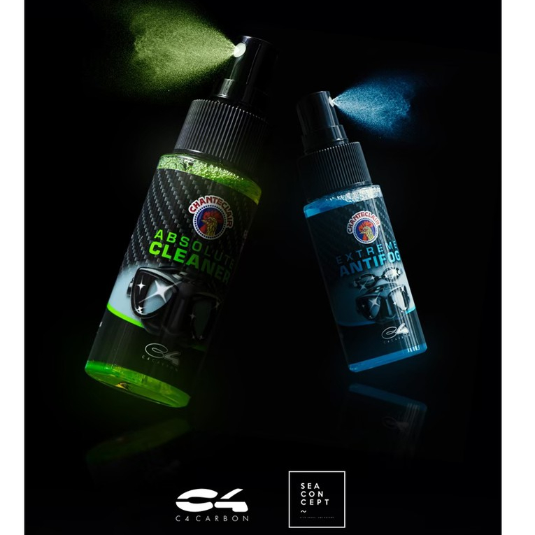 C4Carbon™ AntiFogสเปรย์ป้องกันหน้ากาก-แว่นตาเป็นฝ้า100%Made in Italyเคลือบกันฝ้าล้างเลนส์ล้างหน้ากาก