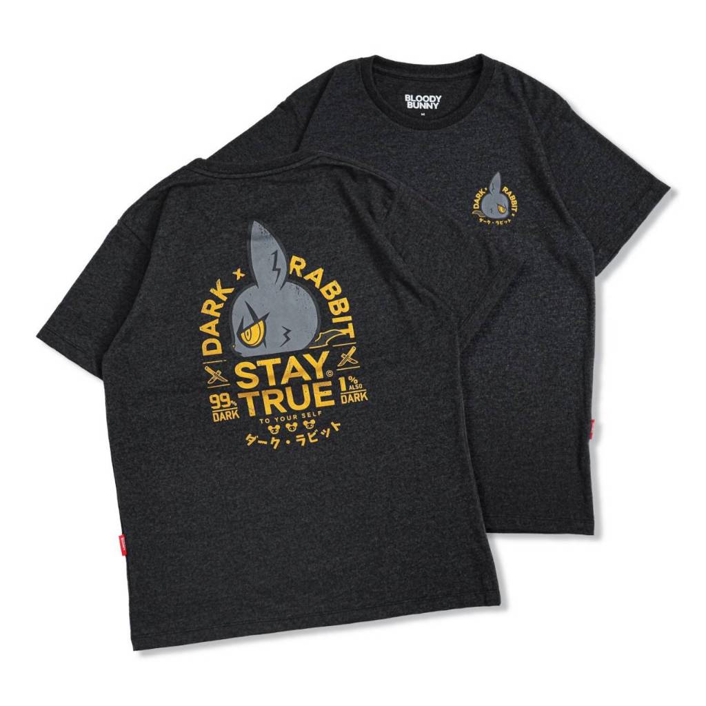 เสื้อยืด ลาย Dark Rabbit Stay True