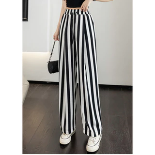 พร้อมส่งในไทย** กางเกงขายาว ผ้านิ่มเด้ง เอวยืด พรางหุ่น ใส่สบาย Pants สไตล์แฟชั่น ลายกราฟฟิก เสื้อผ้าแฟชี่นผู้หญิง K11
