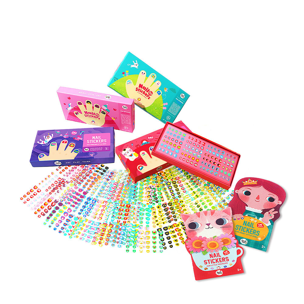Jarmelo (Joan Miro) สติ๊กเกอร์ติดเล็บเด็ก Nail Stickers ของเล่นเด็ก 2-3 ขวบขึ้นไป