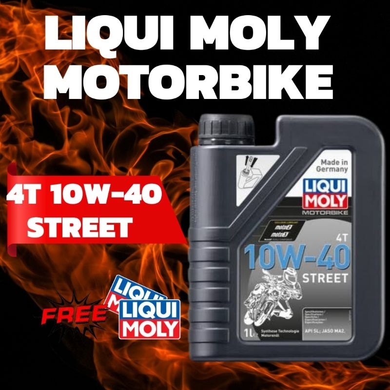 LIQUI MOLY MOTORBIKE 4T 10W-40 / 15W-50 STREET