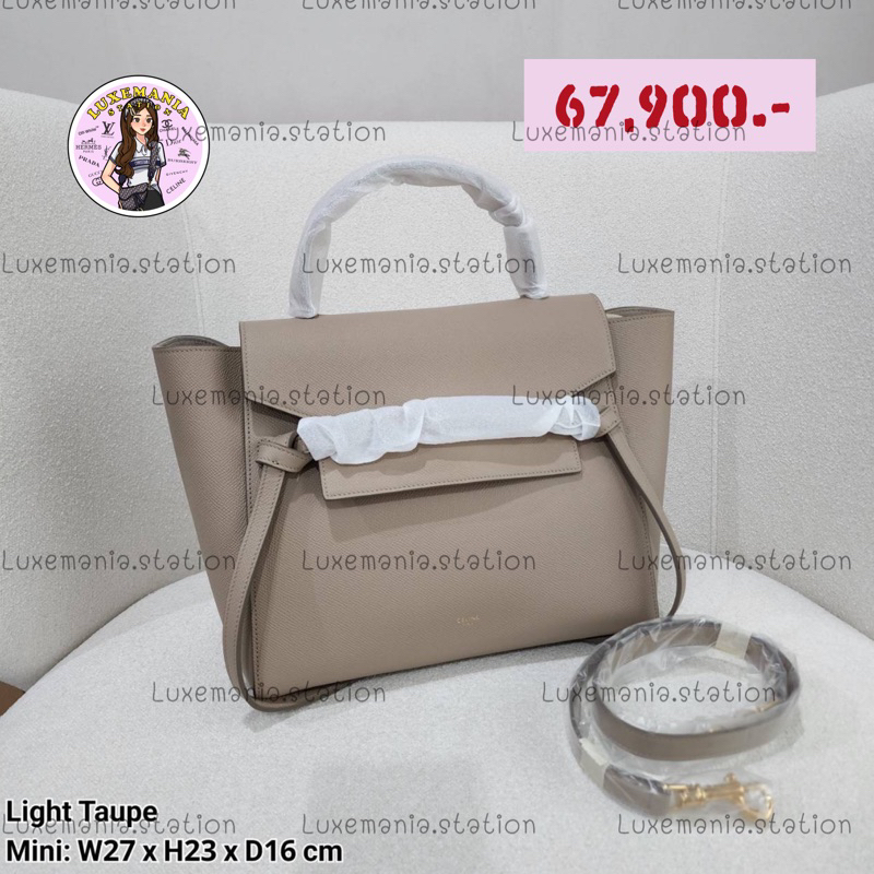 👜: New!! Celine Belt Bag in Mini‼️ก่อนกดสั่งรบกวนทักมาเช็คสต๊อคก่อนนะคะ‼️