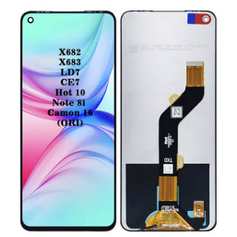 จอ LCD.infinix Note 8i,X683,Hot 10,X682,Tecno,Spark 6,KE7,Camon 16,17,CE7,LD7,CG6,CG6j+ทัชสกรีน(Or)