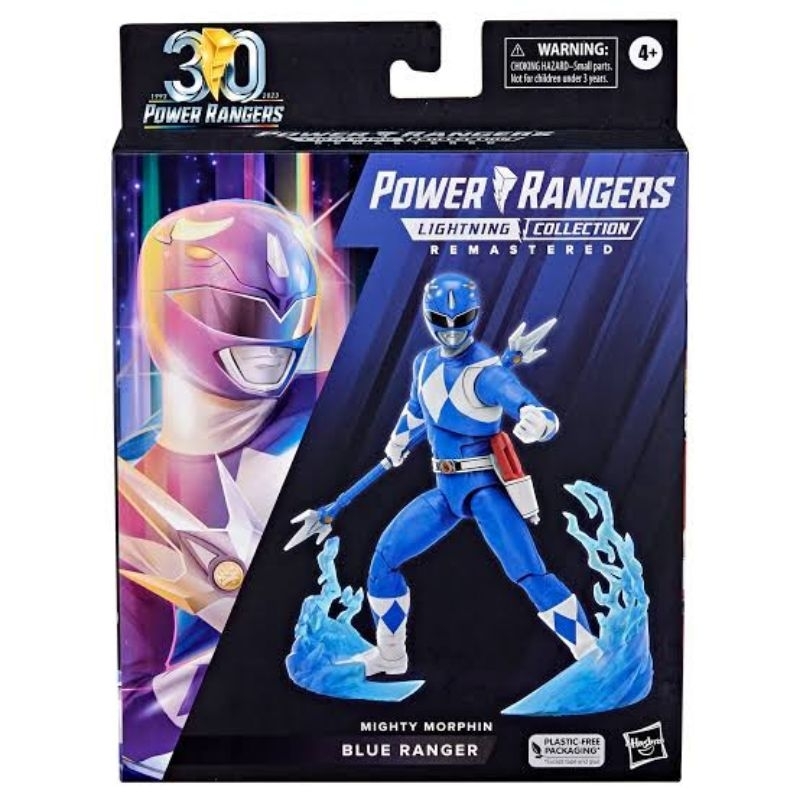 Hasbro Power Rangers Lightning Collection Remastered Blue Ranger