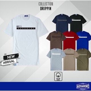 AQUANINE เสื้อยืดผู้ชาย เสื้อยืดผู้หญิง รุ่น DRIPPIN มินิมอล…