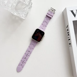 สายนาฬิกาซิลิโคน iwatch 11 10 9 7 8 6 5 4 3 2 1 se สายนาฬิการะบายอากาศ 49mm46mm38mm45mm40mm41mm42mm44mm