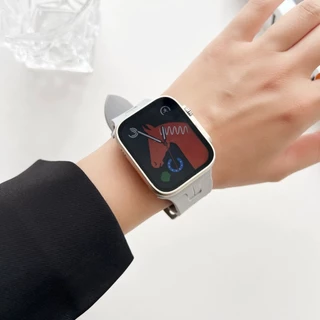 สายนาฬิกาซิลิโคน iwatch 11 10 9 7 8 6 5 4 3 2 1 se สายนาฬิการะบายอากาศ 49mm46mm38mm45mm40mm41mm42mm44mm