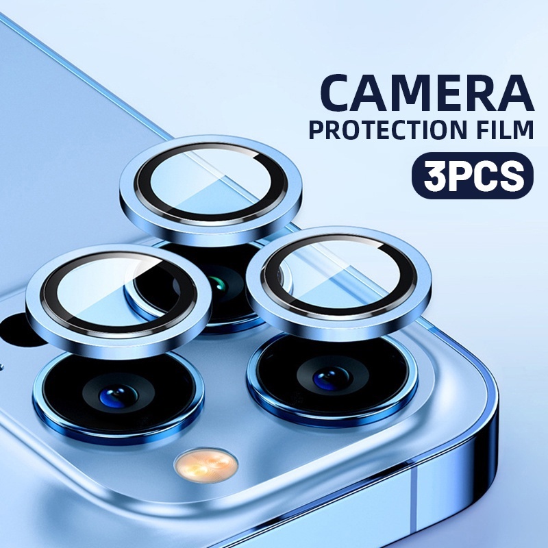 ฟิล์มกล้องLENS SHIELDสำหรับIPhone 15 15Plus 15Pro 15Promax ฟิล์มกระจกเลนส์กล้อง แยกเลนส์ .