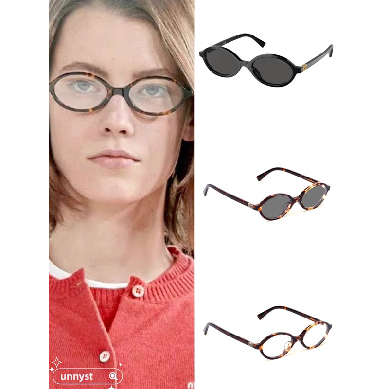 MIUMIU 23 แว่นกันแดดกรอบรูปไข่ รุ่น SMU04Z