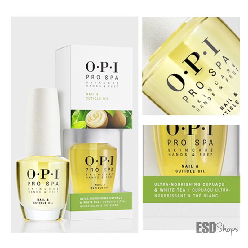 OPI PRO SPA น้ำมันบำรุงเล็บและหนังเล็บ ของแท้  เพิ่มความแข็งแรงและทำให้เล็บมีสุขภาพที่ดี ขนาด 15 ml ส่งฟรี + เก็บปลายทาง