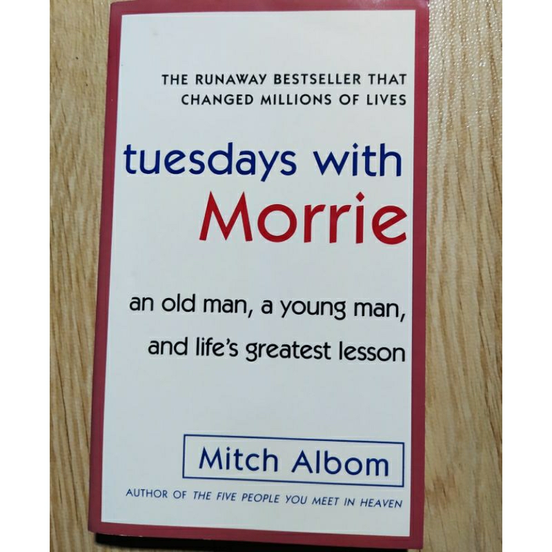 Tuesday with Morrie (Eng)✍️Mitch Albon