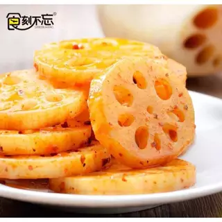 [พร้อมส่] รากบัวปรุงรสหมาล่า พร้อมทาน กรุบกรอบเข้มข้น หอม อร่อย 30g ชือเค่อบู่หวั่ง 食刻不忘 麻辣莲藕