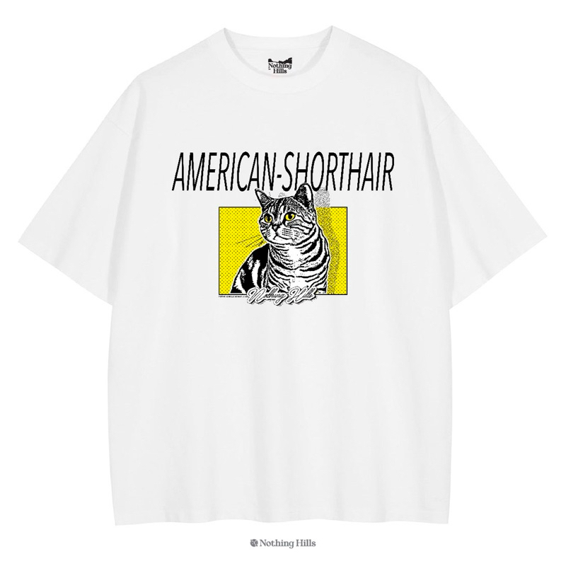 " American shorthair  " เสื้อคอกลม Classic Unisex By Nothing Hills™
