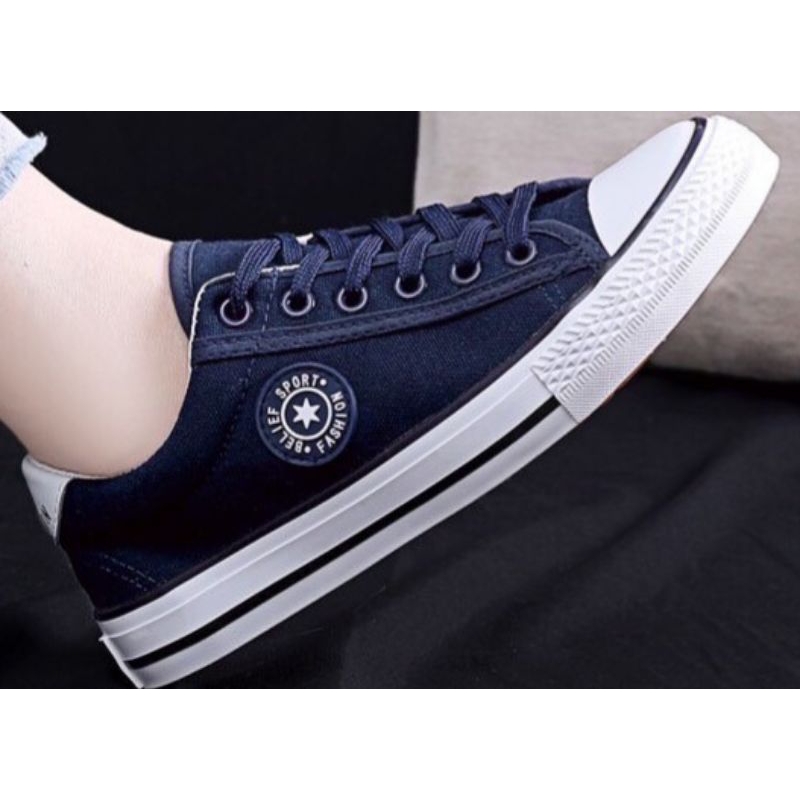 Y14 รองเท้าผ้าใบ🙂ผู้ชาย🙂แบบผูกเชือก