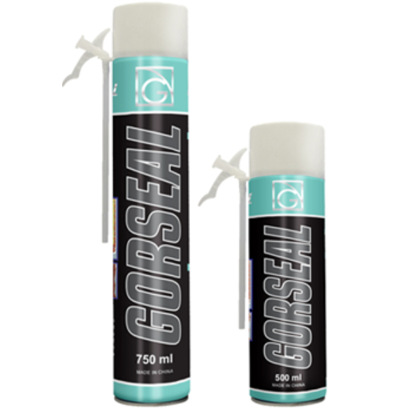 สเปรย์โฟมอุดรอยรั่ว  อุดรอยรั่ว ยี่ห้อ GORSEAL Spray PU foam 750ML. (1 PCS)