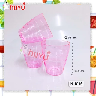 แก้วน้ำพลาสติก PS แก้วแพค 3 ใบ 500ml. H-1016 Life Pro