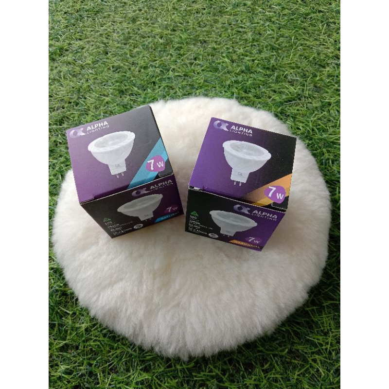 Alpha หลอด MR16 LED 7W Daylight/ Warm white