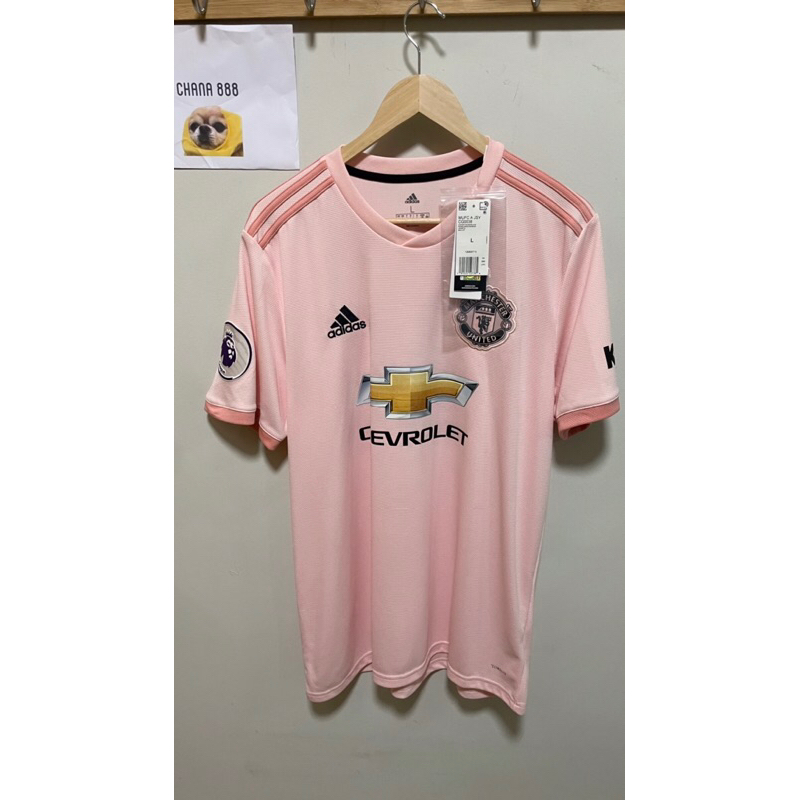 Manchester United 2018/19 L แขนสั้น ป้ายห้อย BNWT 🔴สีชมพู เสื้อฟุตบอลใหม่ป้ายห้อย  แท้ 100% แท้ทั้งล