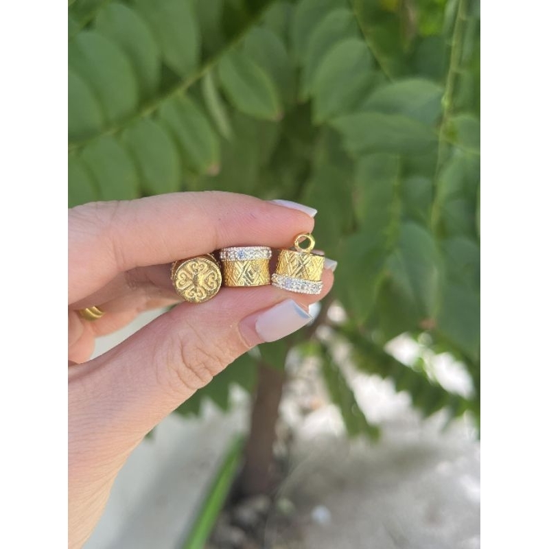 (หัวดิ่ง, หัวเดี่ยว)​ฝาฝังเพชรขนาดไซส์8มิลและ12มิลพร้อมหลอด ราคา ถูกที่สุด ดีลบีเคเค แกลเลอรีภาพที่ 3