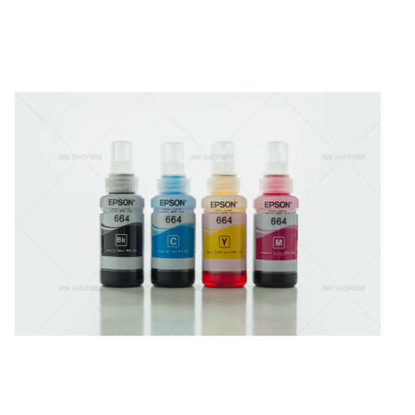 หมึก Epson 664 ใช้สำหรับเอปสันL-Series รุ่นL360/L220/L210/L120/L1300/L405