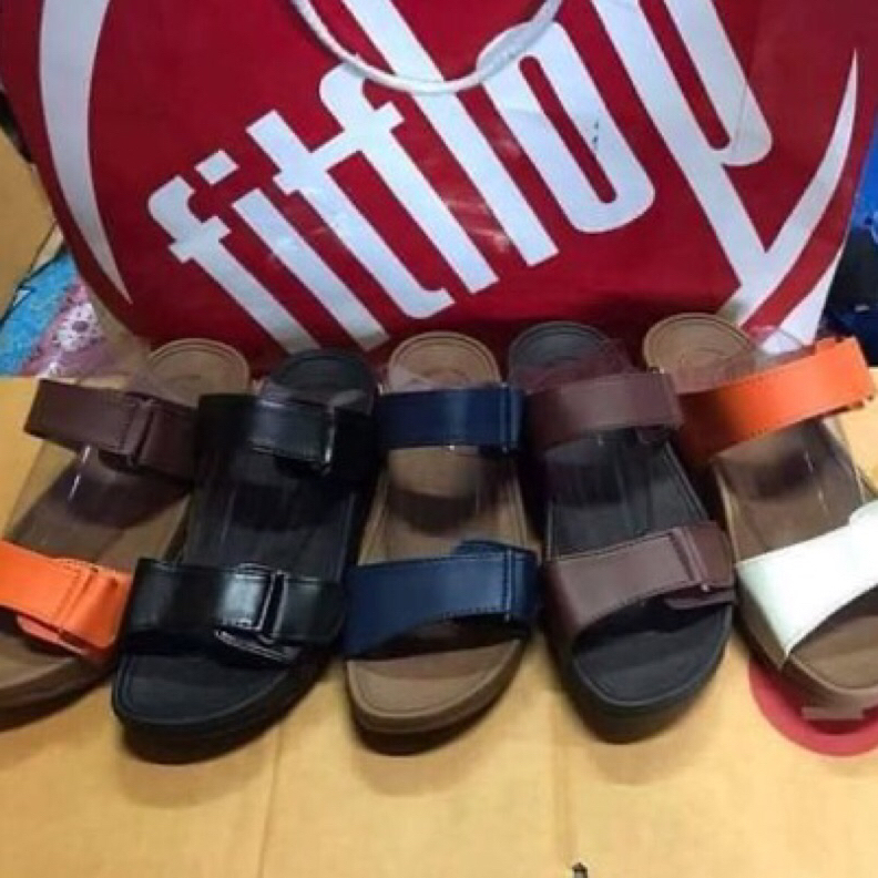 รองเท้า ฟิบฟอบ  fitflop สวมหนังเข็มขัด size 36 37 38 39 40 รุ่นหนังปรับสายได้