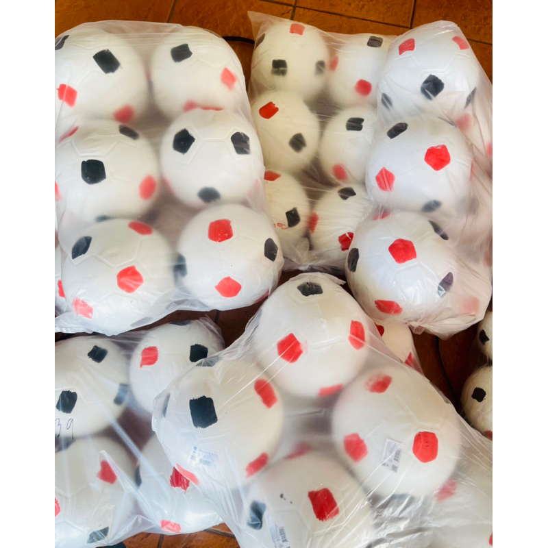บอลพลาสติก4ลูก100฿บอลเบอร์2 บอลลูกเล็ก เส้นผ่าศูนย์กลาง14cm บอลพลาสติกสีขาว ขายเป็นเซ็ต พลาสติก ของเล่น ของเล่นเด็ก