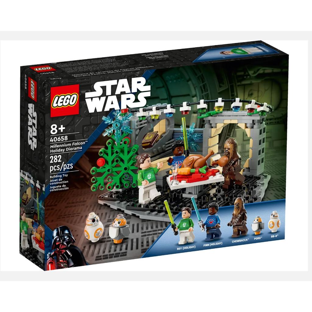 LEGO® Star Wars™ Millennium Falcon™ Holiday Diorama 40658